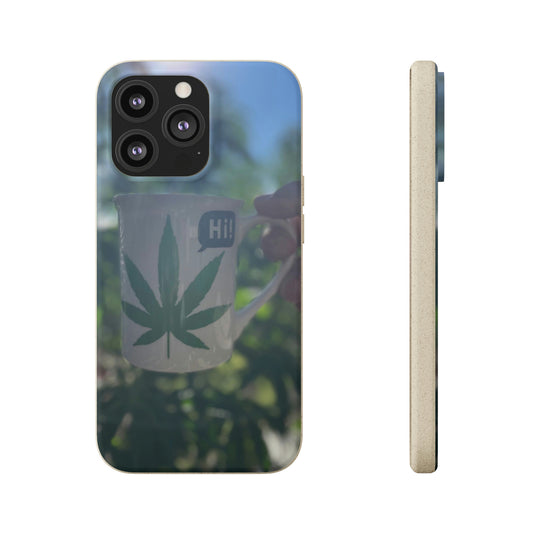 Biodegradable Wake and Bake Cannabis Phone Cases